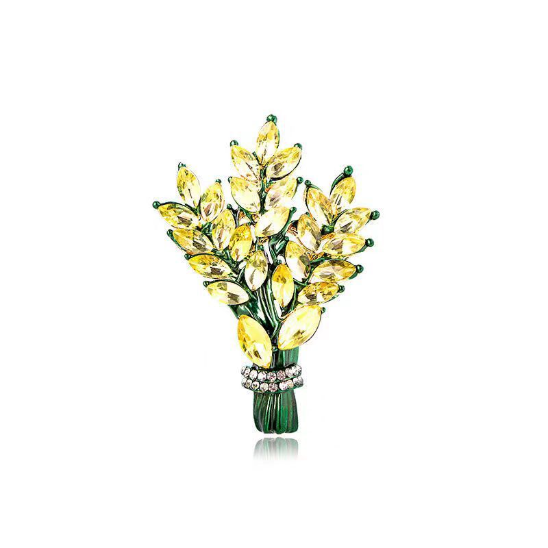 Elegant Pastoral Flower Artificial Gemstones Alloy Women's Corsage display picture 3