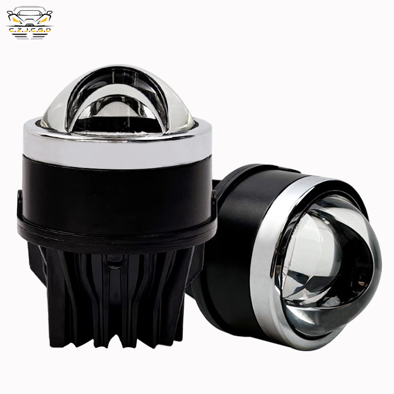 Aplicable a Nissan XiaoKei Qian Yi Tian Son 3 pulgadas lámpara de niebla LED doble lente de luz actualizada control de temperatura inteligente