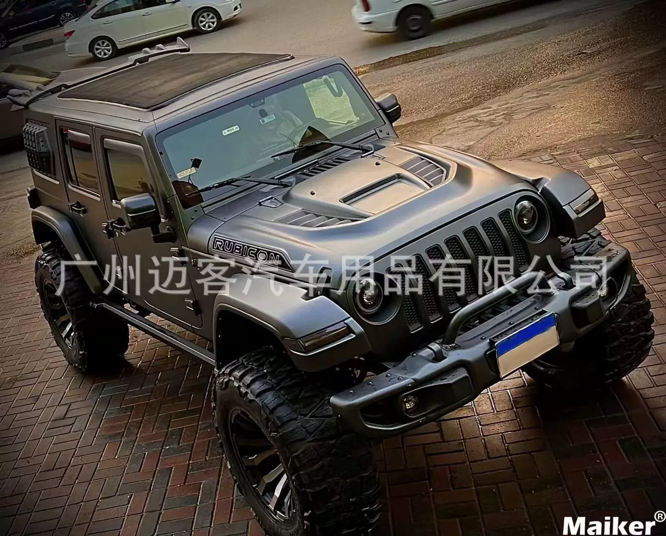 JL Wrangler модифицированный капот Wrangler модифицированный капот 18-23 Wrangler модифицированная крышка вентилятора урагана