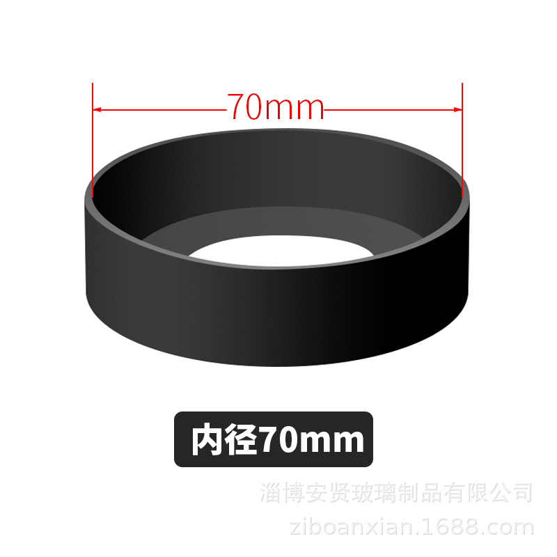 Cubierta protectora de la olla de aceite almohadilla anticolisión condimento botella cubierta inferior antidesgaste taza de agua cubierta de silicona aislamiento de la montaña rusa botella de aceite almohadilla antideslizante