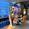 Suitable for Samsung Note22U anti -drop all -inclusive A12 soft shell S220 protective cover A72 anti -fall laser flower