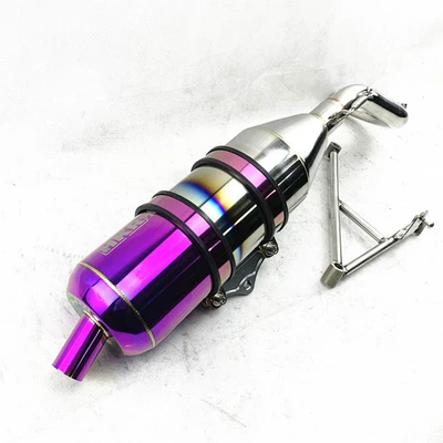 Rs100Cc Model Stainless Steel Motorcycle exhaust pipe