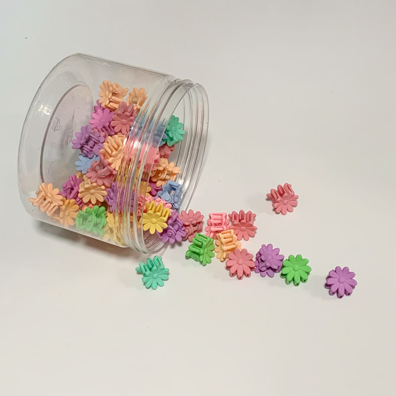 1,5 CM flor clip Daisy horquilla de color trenzado para niños horquilla rota horquilla clip superior bebé horquilla accesorios para el cabello