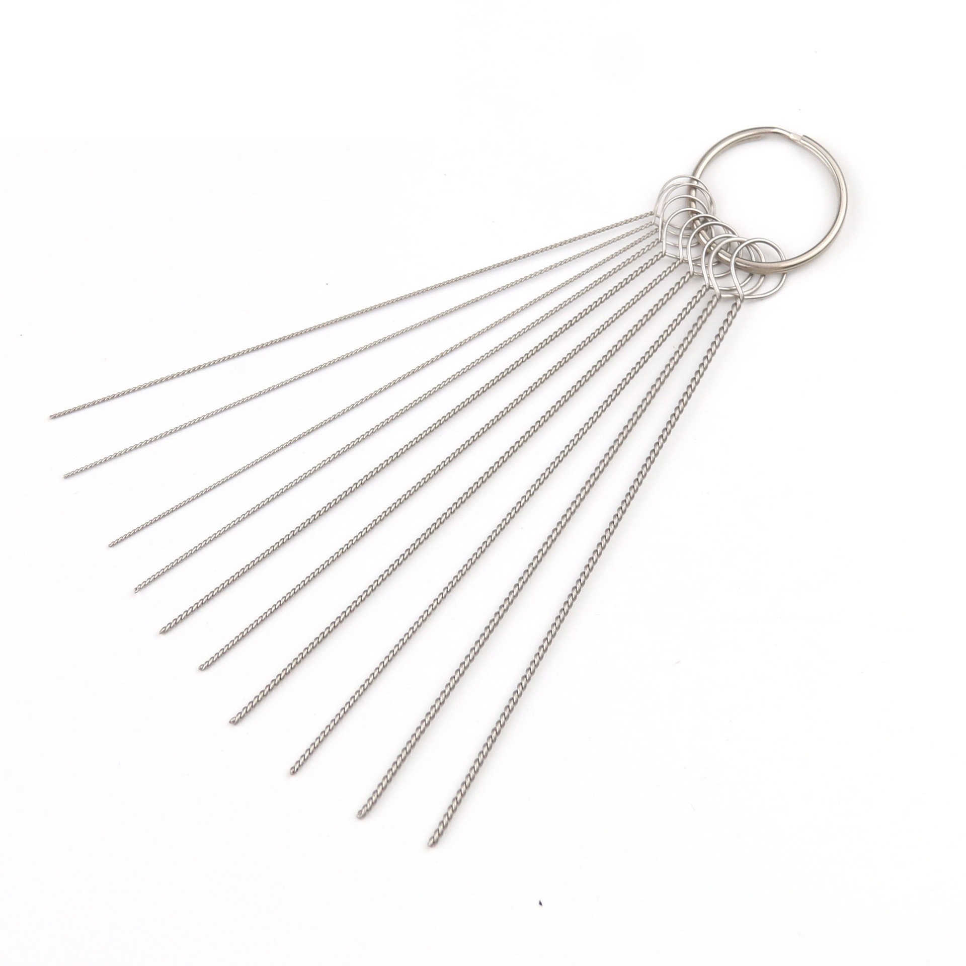 Fuente de la fábrica de limpieza aguja PISTOLA DE PULVERIZACIÓN pluma a través del agujero motocicleta carburador aguja de limpieza equipo de tatuaje aguja boquilla de limpieza