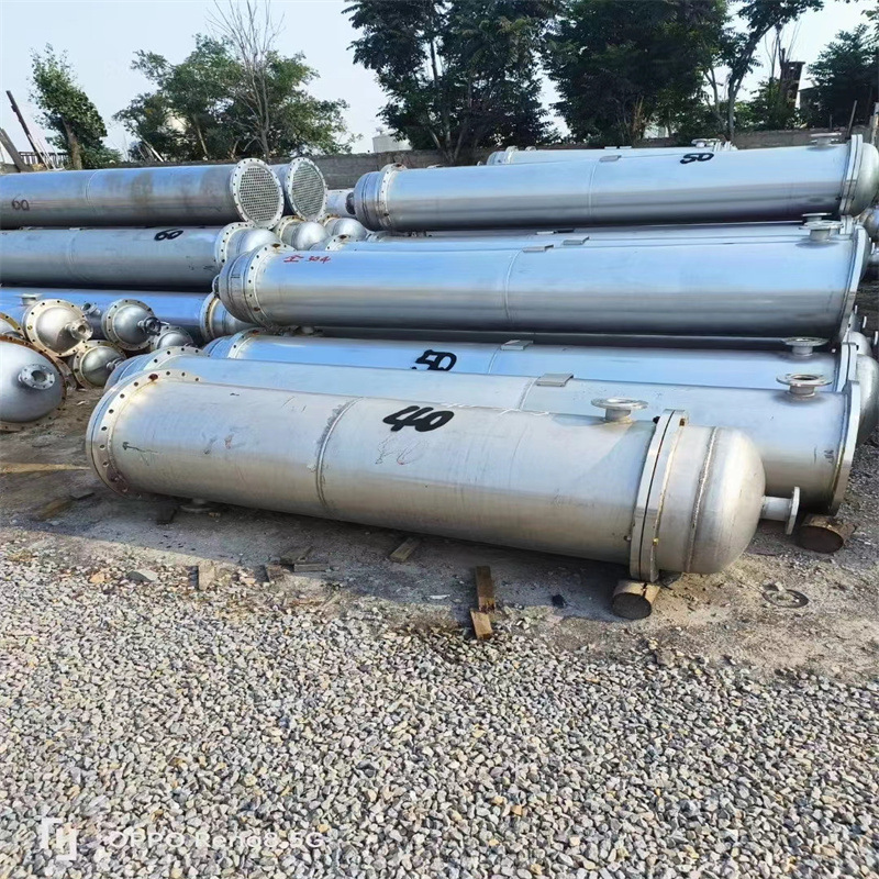 出售二手石墨冷凝器 多功能换热器设备 内循环型冷凝器  说是