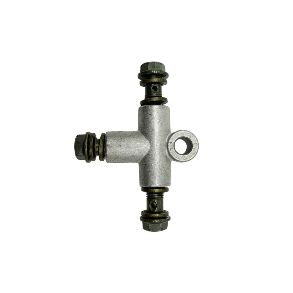 M10 Off-Road Motorcycle Atv Four-Wheel Beach Bike Go-Kart Brake Hose Three-Way Connector Brake Pump Connection Head