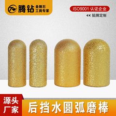 後遮水円弧研磨ヘッド石材タイル鋳鉄ガラス円柱アーチ形円形研磨ダイヤモンド研磨ヘッド