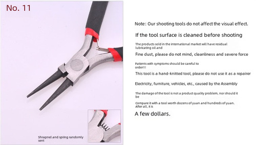 DIY jewelry tools, handmade pliers, mini jewelry pliers, coiling pliers, 9-shaped pliers, T-shaped needle bending pliers