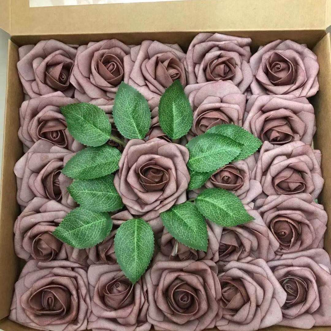 염색 오래된 분말