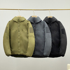 無標平は飛鳥のアウトドア軍鳥リーフGen 2軽量防風保温フード付き綿服コート