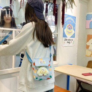 Little girl bag 2025 new Korean style fashionable children's crossbody bag casual shoulder bag cute cartoon style