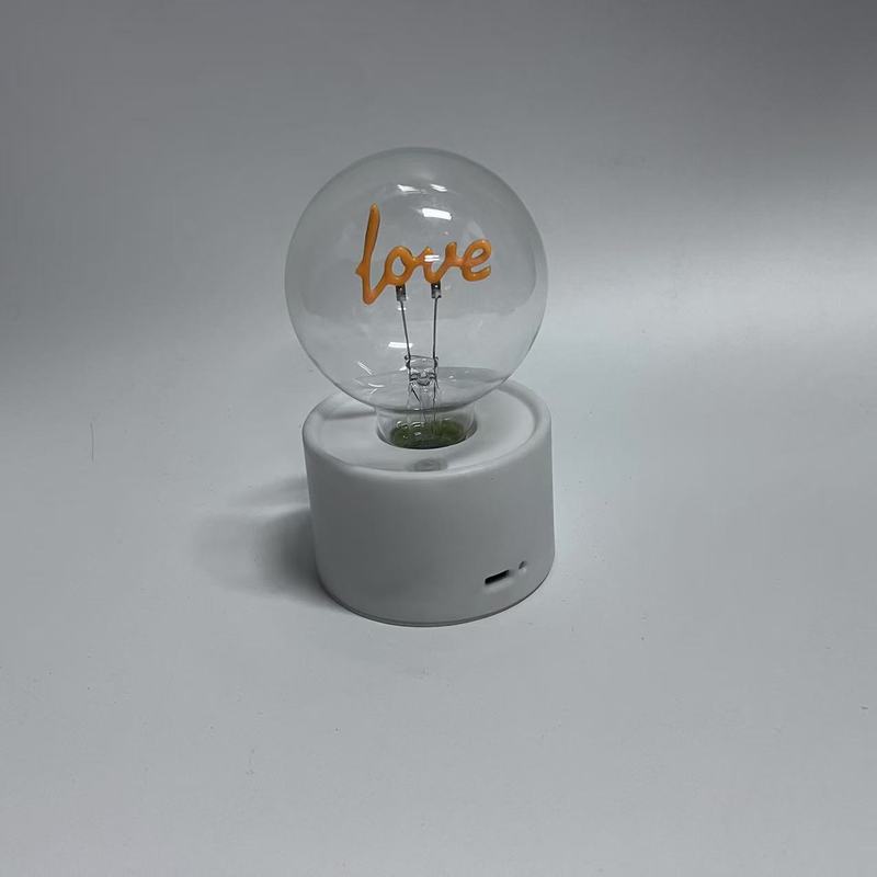 メーカー卸売りled復古創意小夜灯アニメ造形芸術装飾灯ピンク愛虹電球|undefined