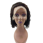 跨境欧美非洲外贸假发 13*4蕾丝款卷发water全真人发自然色12英寸