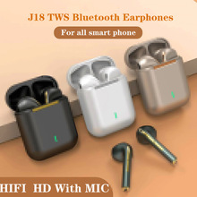 J18 TWS Wireless Headphones Bluetooth HIFI-Sound Music 5.0