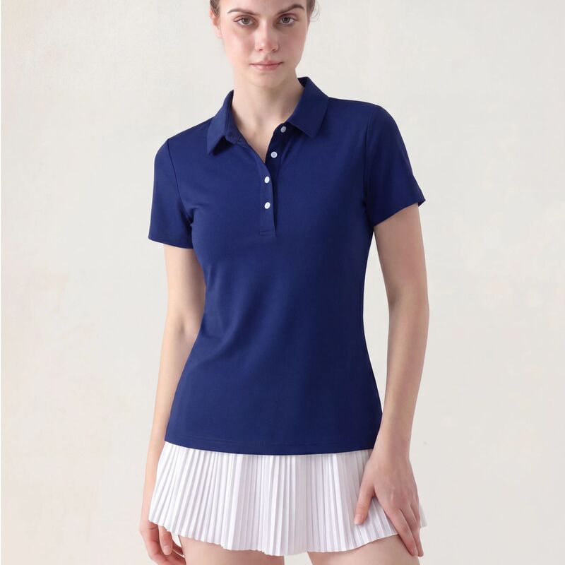 Yoga Wear Women's Short-Sleeved T-Shirt Sports Fitness Women's Coach Uniform Quick-Drying Clothing Top Polo Shirt