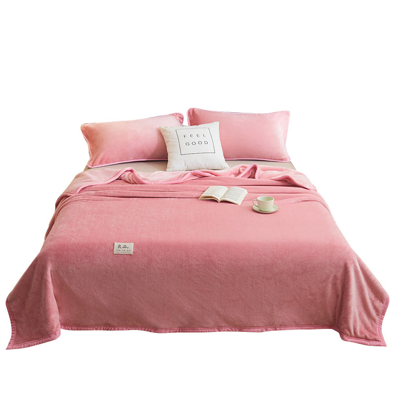 Invierno de alta grama mantas de lana de leche de lana de coral gruesa mantas de sofá mantas de siesta mantas de oficina mantas mantas mantas