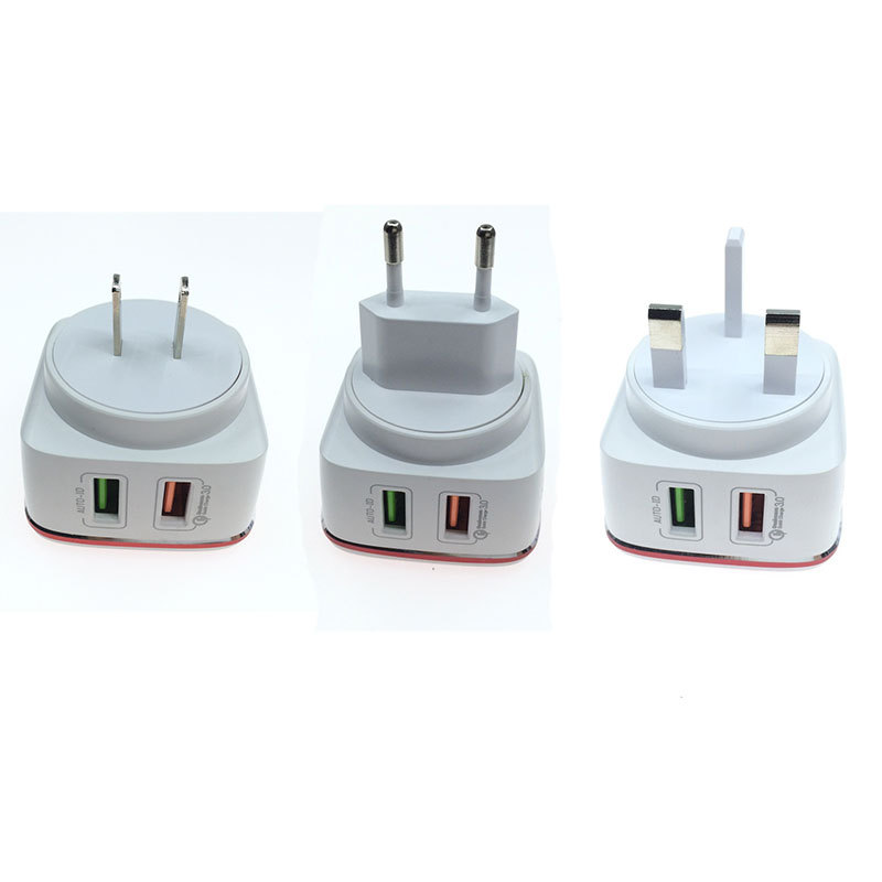 LDNIO A2405Q 5V4.2A双口usb充电头QC3.0快充手机通用插头9V