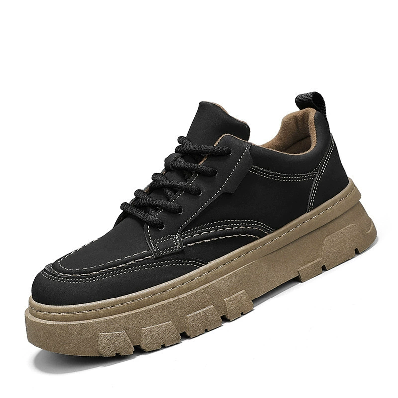 Martens, нескользящая износостойкая обувь, мужская рабочая обувь для отдыха на платформе, скалолазания, осень
