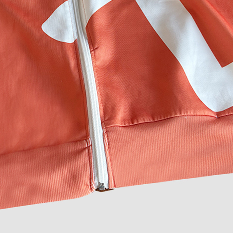 Todo el cuerpo impresa deportiva ropa de clase cultura camiseta publicitaria ropa de trabajo herramientas cremallera transfronteriza camiseta personalizada logotipo impresa