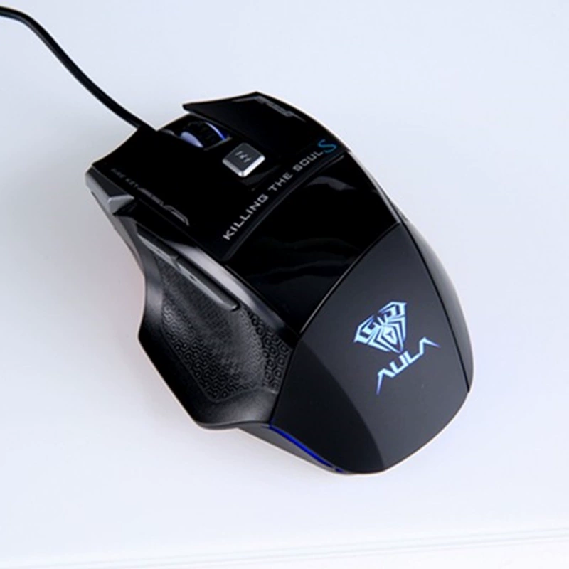 Wolf S12 Soul Soul 2nd Generation Wired USB Mouse Game Gaming Note Lumin Macro Programming LOL