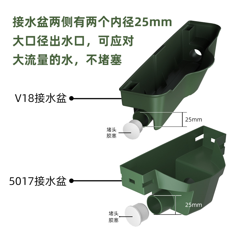 Caja forestal, pared de plantas, accesorios de riego por goteo, balcón, jardín, temporizador, sistema de riego, herramientas de riego de jardinería