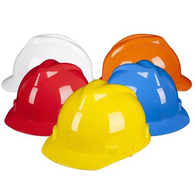 safety hat construction site engineering Hat FRP Plastic ABS Anti smashing and printable LOGO Printing Labor insurance Helmet