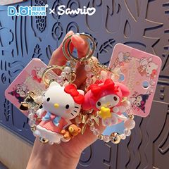 本物の漫画クリエイティブサンリオファミリーリトルエンジェルシリーズハンドロープバックルカーバッグキーホルダーギフト卸売