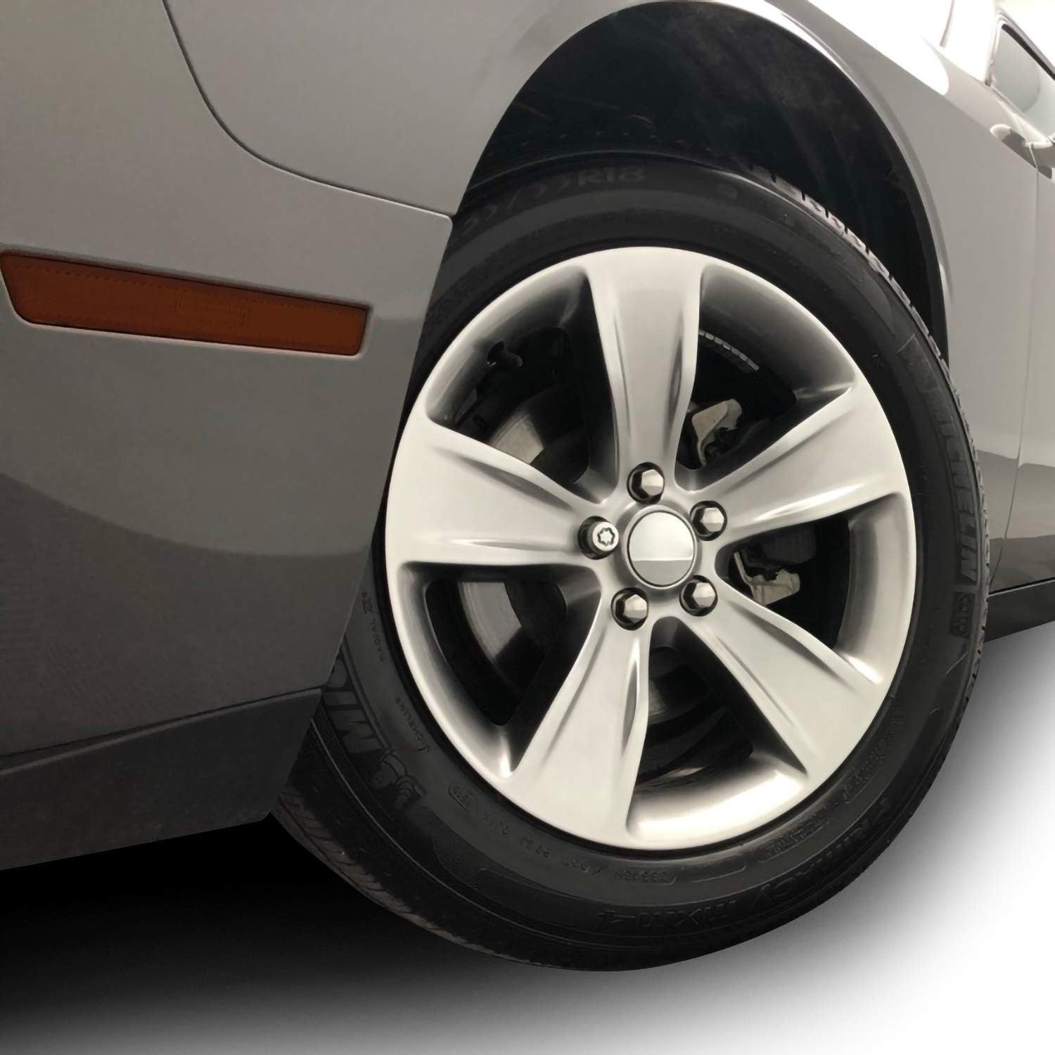 Aplicable a Dodge Challenger 2015-2022 lámpara película luz trasera etiqueta lateral reflector trasero kit lámpara película pegatina