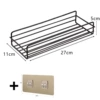 Rectangular black+1 brushed dual hook (cowhide carton)