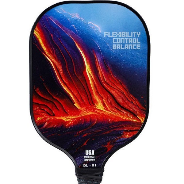 Pickleball racket, perforated glass carbon fiber racket, pickleball beach racket, complete set
