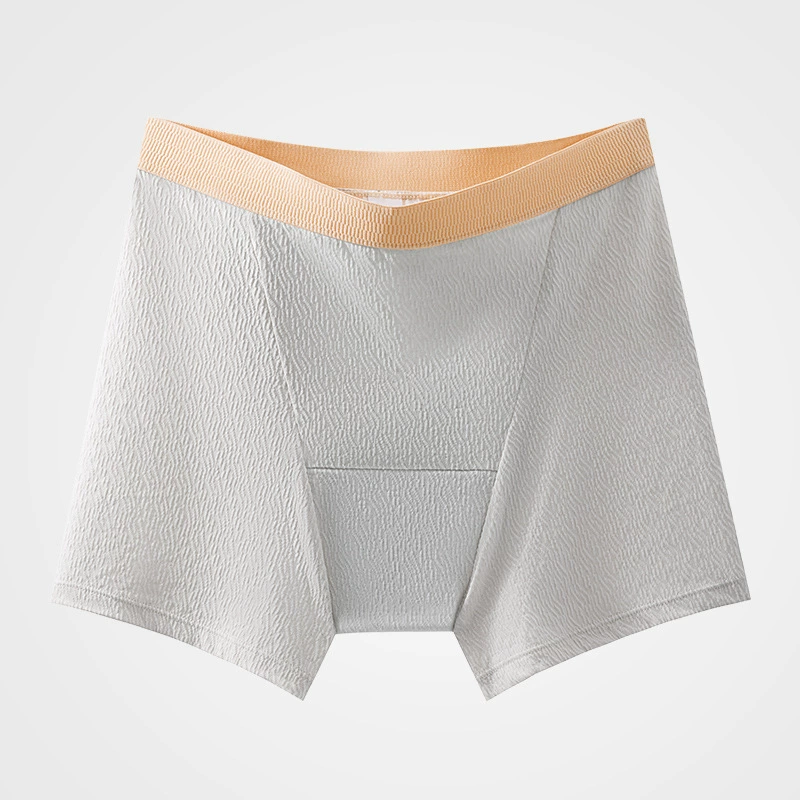 Thin physiological long cotton antibacterial pants, plus size, high waist