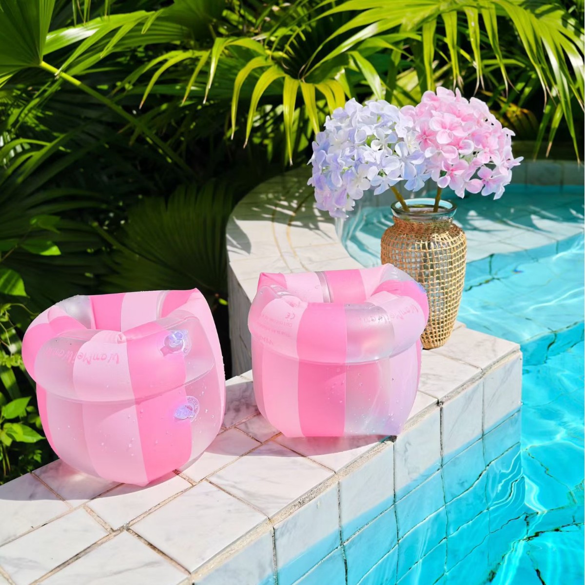 Brand retro cute children's swimming accessory