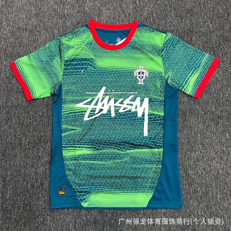 Stussy斯图西球衣弗拉门戈国米意大利纪念版葡萄牙日本短袖足球服|undefined