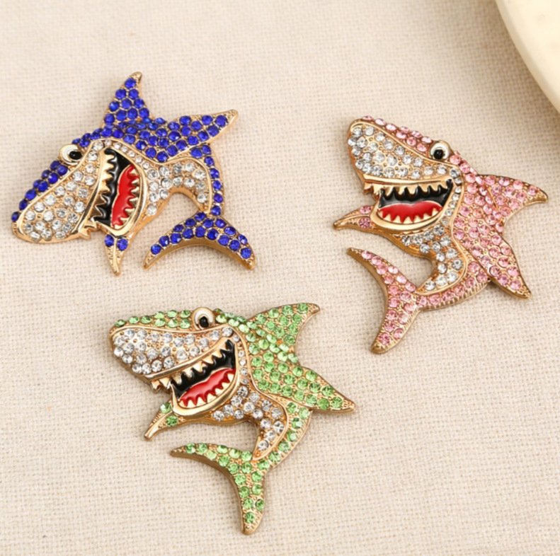 Creative cartoon shark