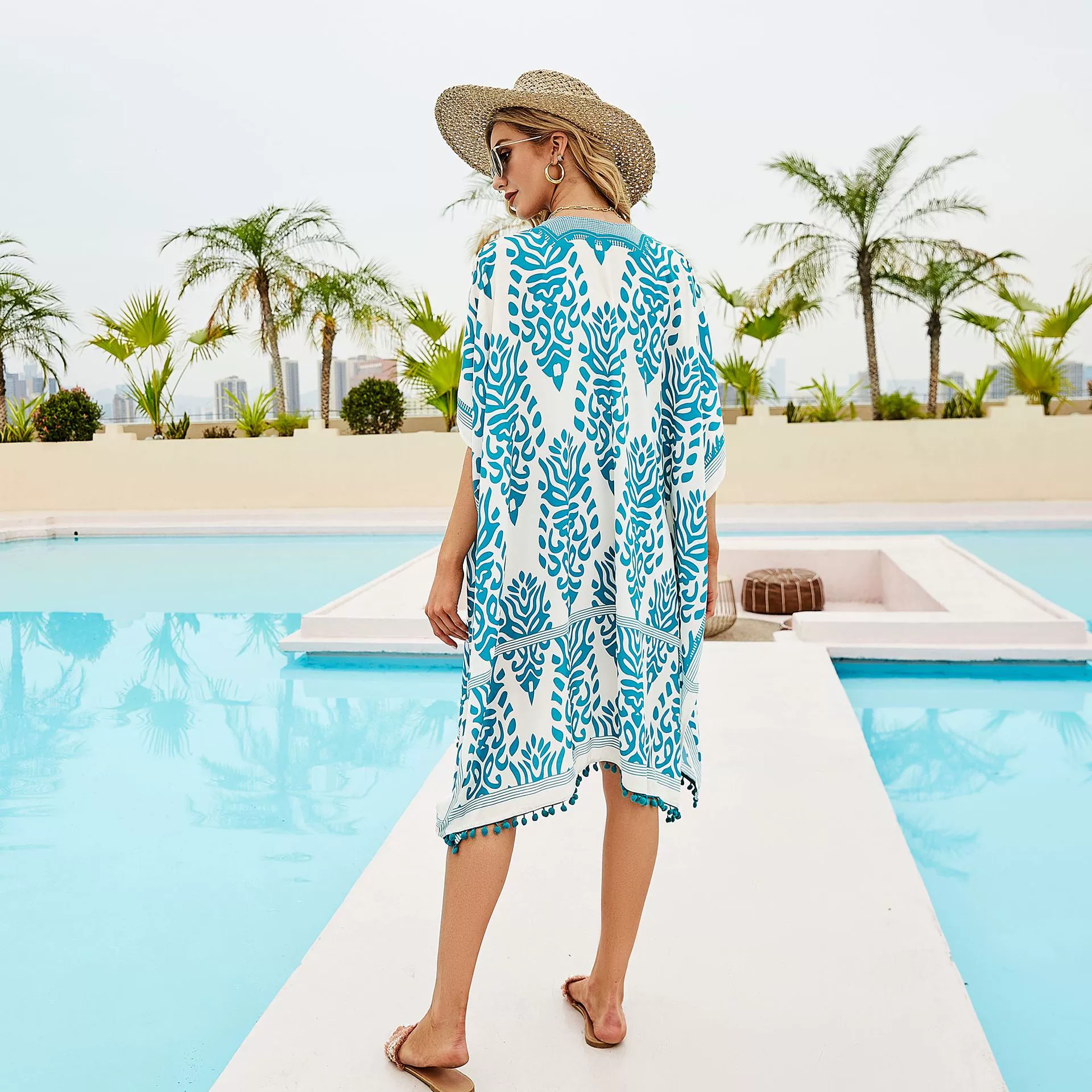 Summer Cover Up Women Beach Dress Tunic Long Bikinis Cover Ups Swimwear Women Cardigan Maxi Dresses Swimsuit Robe Beachwear bathing suit wrap