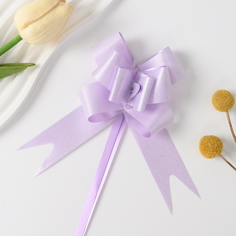 Venta al por mayor medio 30 diamante roto macaron Cristal Arco mano-Tirado flor dibujo vacaciones regalo flor embalaje tirar flor