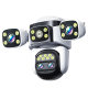 Monitor Can Night Vision Outdoor Ultra High Definition Surveillance Camera Ball Machine 4g Camera 360 Wireless Home 3 Screen