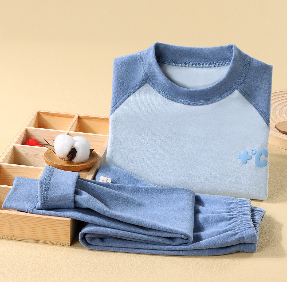 Pijamas infantiles ropa interior cálida bebé chaqueta de invierno pantalones de invierno ropa de hogar de mangas largas para niñas