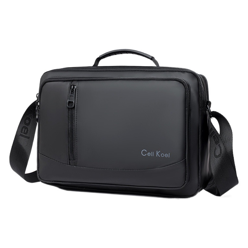 High-Quality Business Shoulder Bag, Travel Large-Capacity Handbag, Men's Versatile Commuter Bag, Shoulder Bag, Crossbody Bag