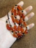 Onyx agate necklace, natural ore, accessory from pearl, pendant, wholesale