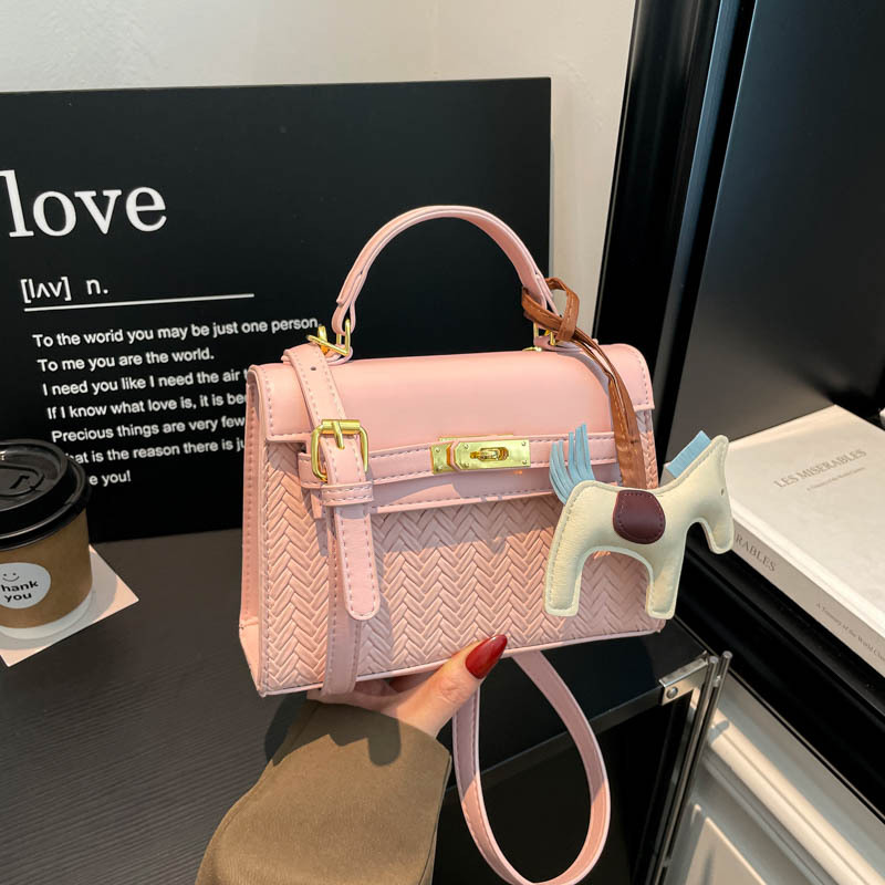 Sentido diario retro bolsos portátiles Kylie bolsos de moda transfronterizos nuevos empalmes de color contraste bolsos de hombro