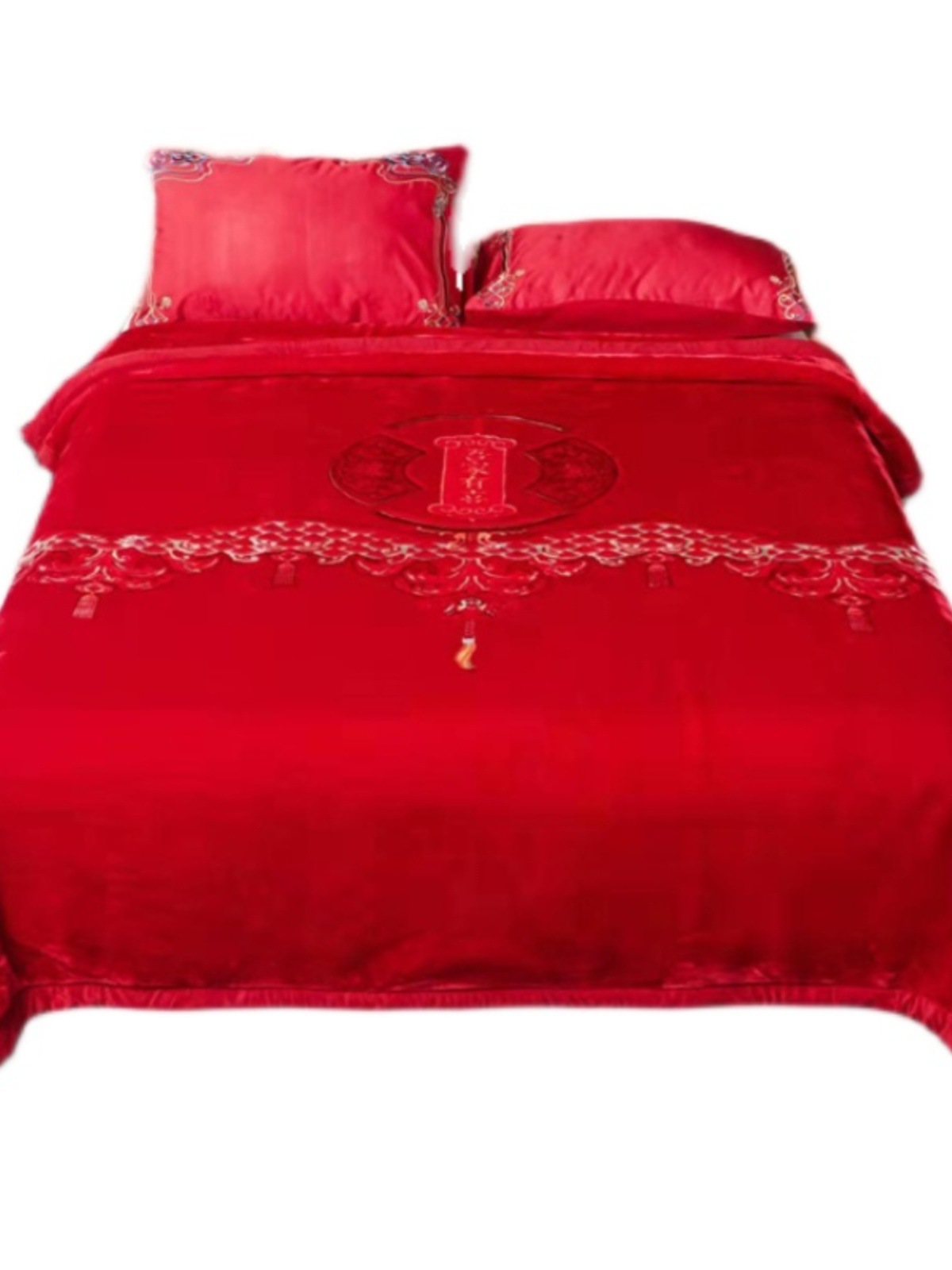 웨딩 빅 레드 담요 웨딩 담요 레드 퀼트 웨딩 더블 두꺼운 클라우드 담요 러닝을위한 담요