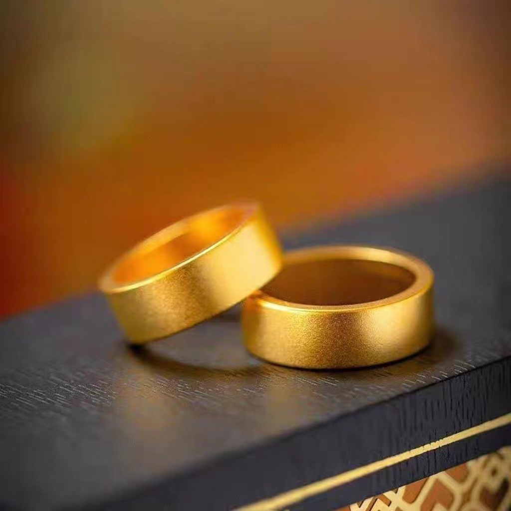 Matte classic ring for men and women