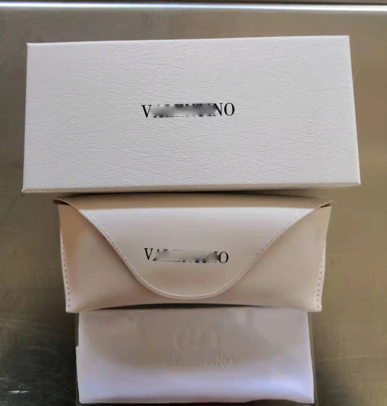 Inventario al por mayor nueva caja de gafas de alta calidad, caja de gafas de sol de alta gama, caja de gafas de sol, caja de paquete completa