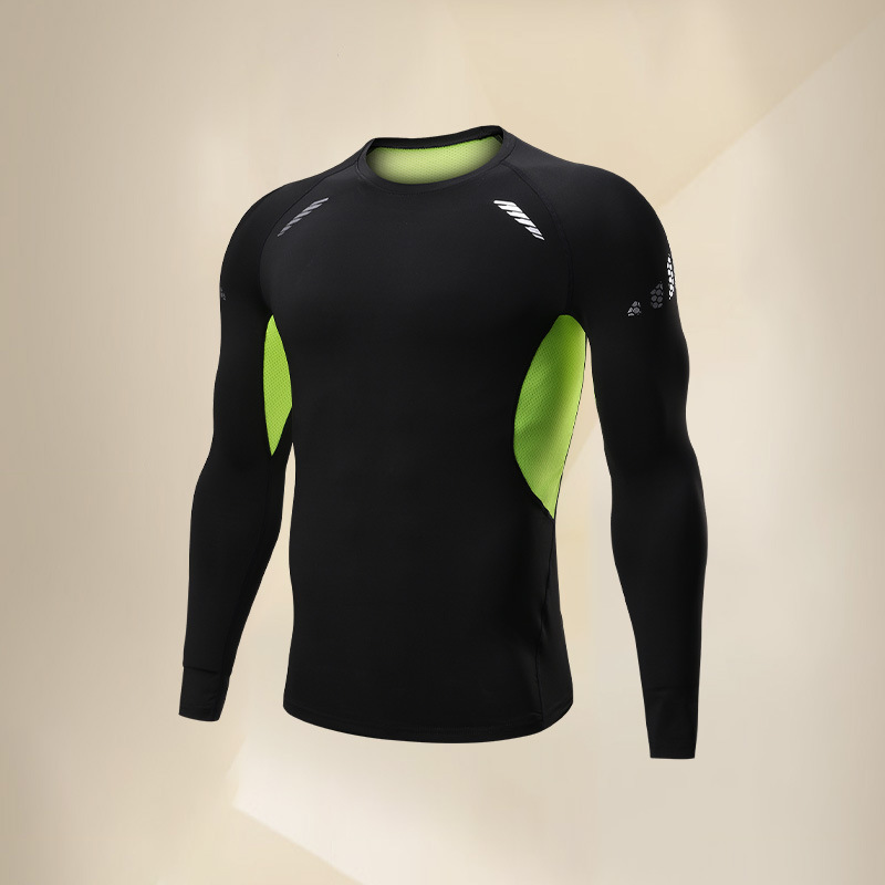 실크 그린 긴소매