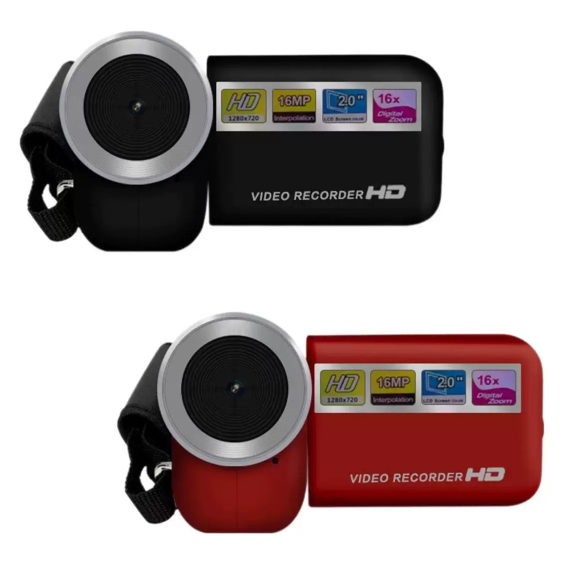 Children's Dv Camera 16X Digital Zoom Hd Camera Camera Support Memory Card Children's Gift