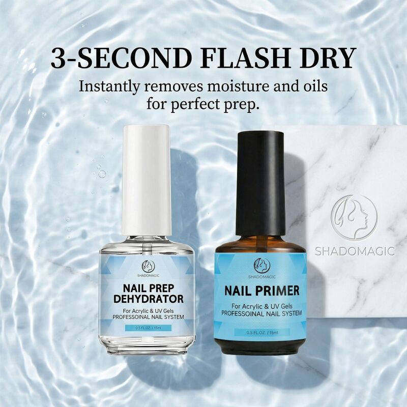 Nail Primer, Nail Adhesive, Acid-Free Base Coat, Reinforcement and Anti-Lifting Bonding Agent Nail Primer, Nail Adhesive, Acid-Free Base Coat, Reinforcement and Anti-Lifting Bonding Agent