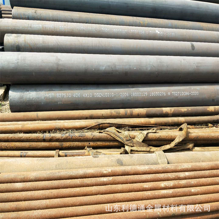 现货销售 S355JR欧标厚壁无缝管 S355J2低合金无缝钢管 全国发货