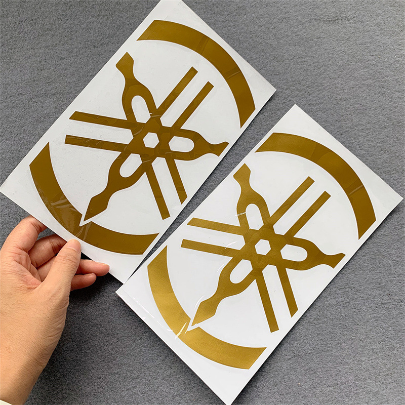 ヤマハのステッカーのオートバイの反射ステッカーのヤマハの車の標識の福穎125はレーザーのまぶしい夜光のステッカーを改造します。