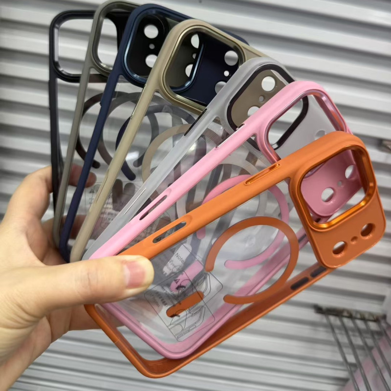 适用iPhone17ProMax金盾磁吸Magsafe苹果17Air金属鹰眼壳16保护套|undefined
